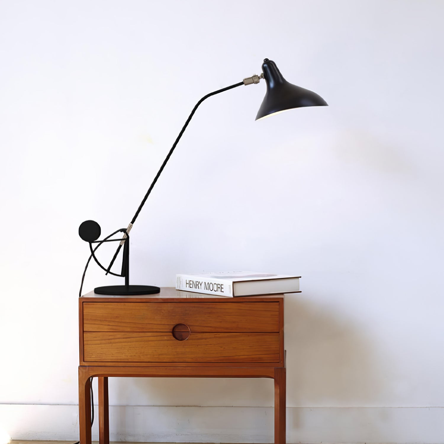 Oculus Arm Table Lamp - Adjustable LED Desk Light for Reading, Office & Bedroom - Modern Task Lighting for Home & Workspace