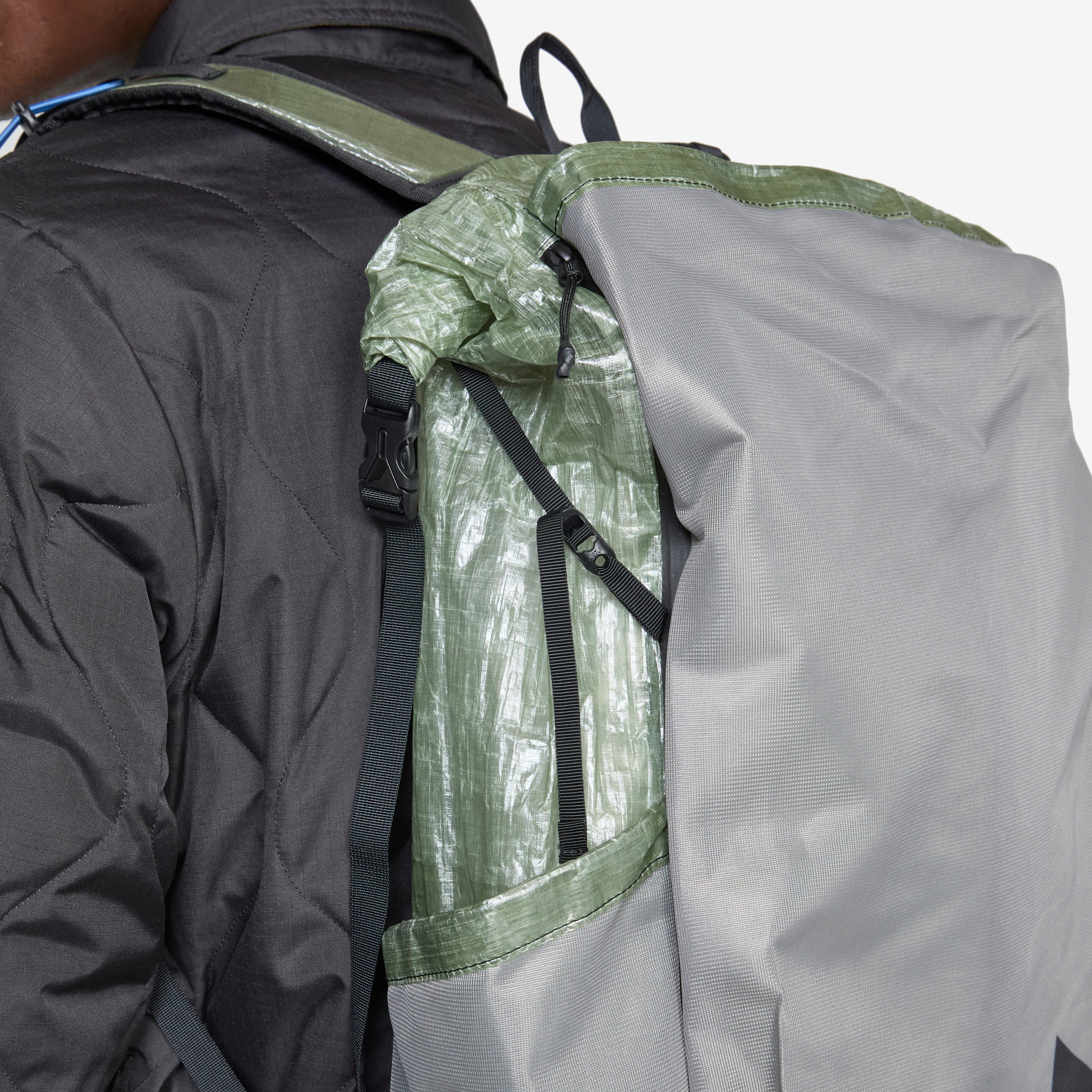 Ultralight Dyneema® Backpack - Green | Waterproof & Durable Hiking Pack for Outdoor Adventures & Travel