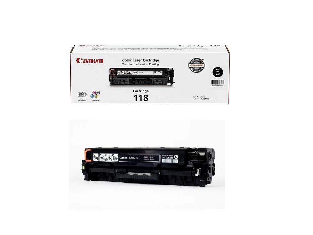 Canon CRG-118BK Black Toner Cartridge - High Yield 6000 Pages for ImageCLASS MF8350 Series | Professional Office Printing Solution