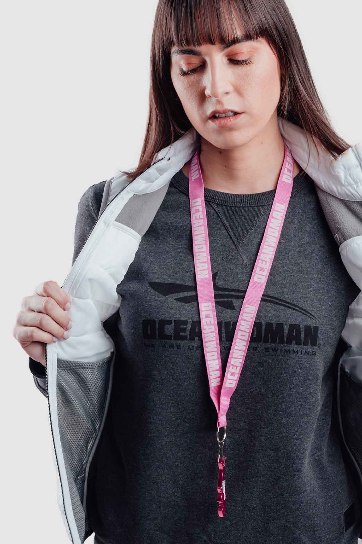 Blue Lanyard with Keyring - Durable and Stylish for ID Badges, Keys, and Event Passes - Perfect for Work, School, and Conferences