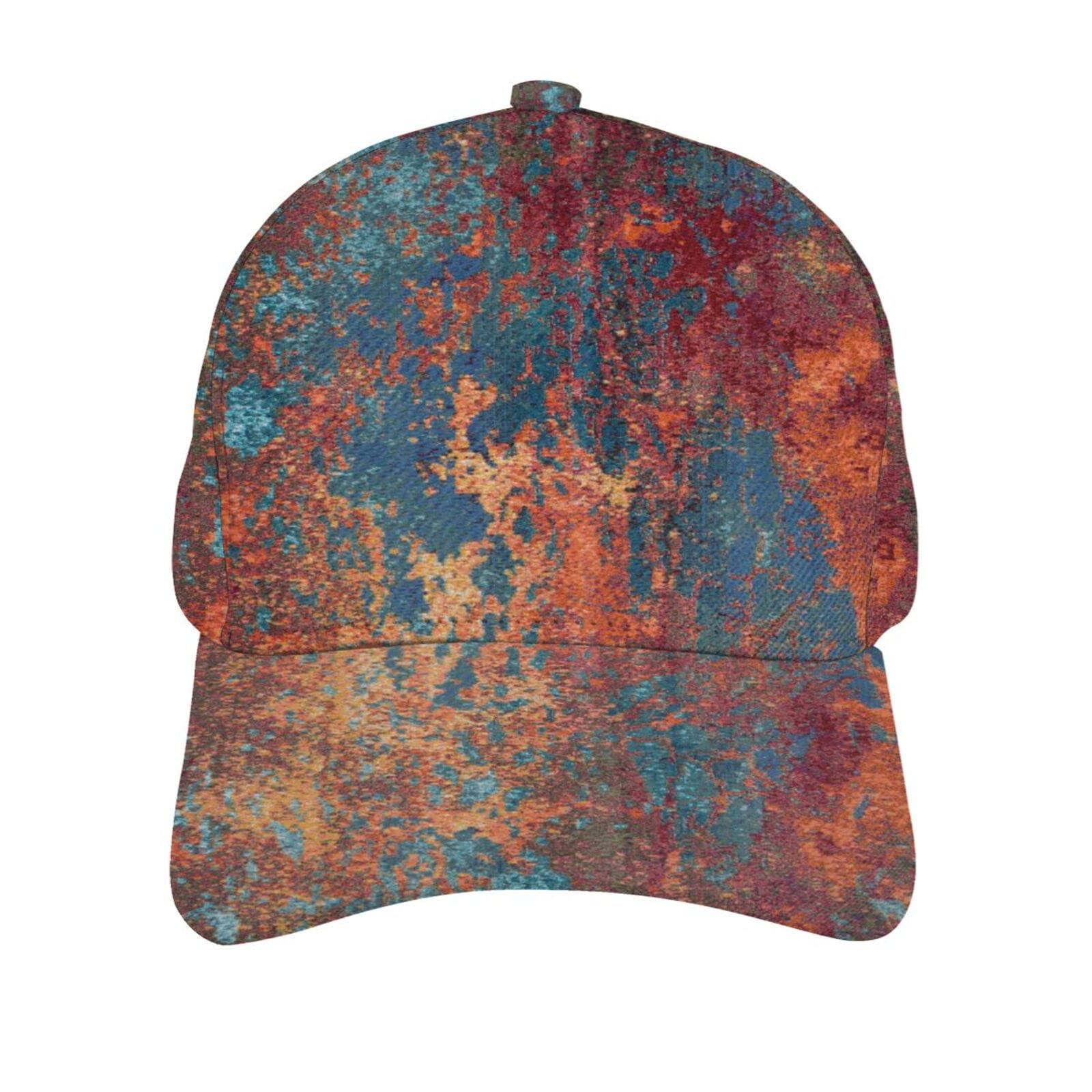 Jiexute Women's Floral Print Baseball Cap - Adjustable Dad Hat for Summer, Fashionable & Casual Outdoor Wear - Perfect for Beach, Hiking, and Daily Outfits