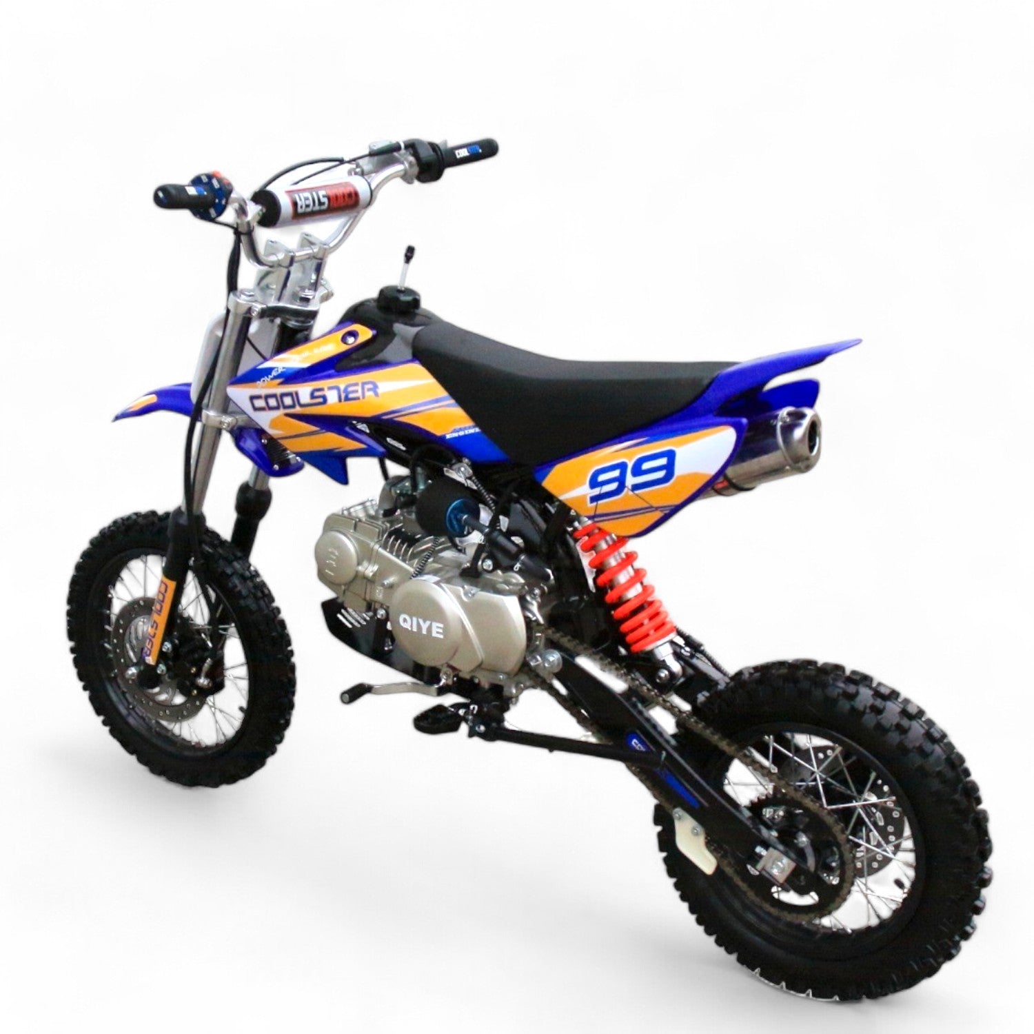 Coolster Rebel 125cc Dirt Bike for Kids & Adults - Off-Road Motorcycle for Trail Riding & Backyard Fun
