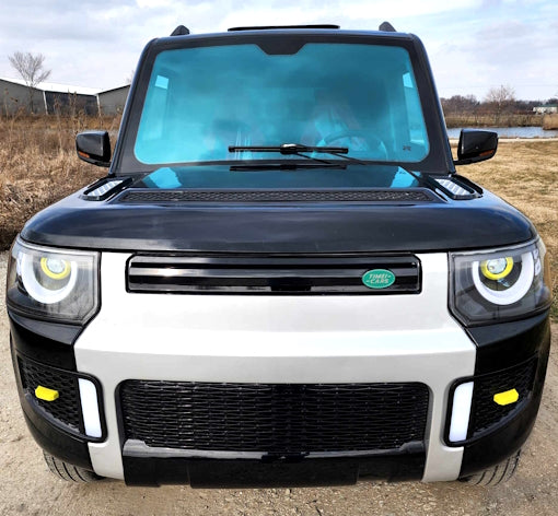 60V Electric Golf Cart LSV - 4 Door Coco Trooper with Rear Trunk Hatch | Black Demo Model | Perfect for Golf Courses, Resorts & Gated Communities