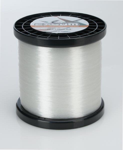 Exsum 5lb Spool Clear Monofilament Fishing Line - Premium Strength & Durability for Freshwater & Saltwater Fishing | Ideal for Casting, Trolling & Ice Fishing