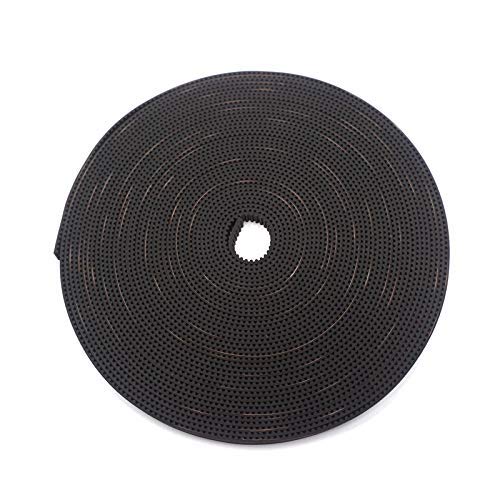 Premium 2GT 9mm Width 3D Printer Timing Belt - 10M GT2 Rubber Synchronous Belt with Toothed Pulley for High-Precision Printing | Perfect for Creality Ender 3, CR-10, Prusa i3 & DIY 3D Printer Repairs & Upgrades