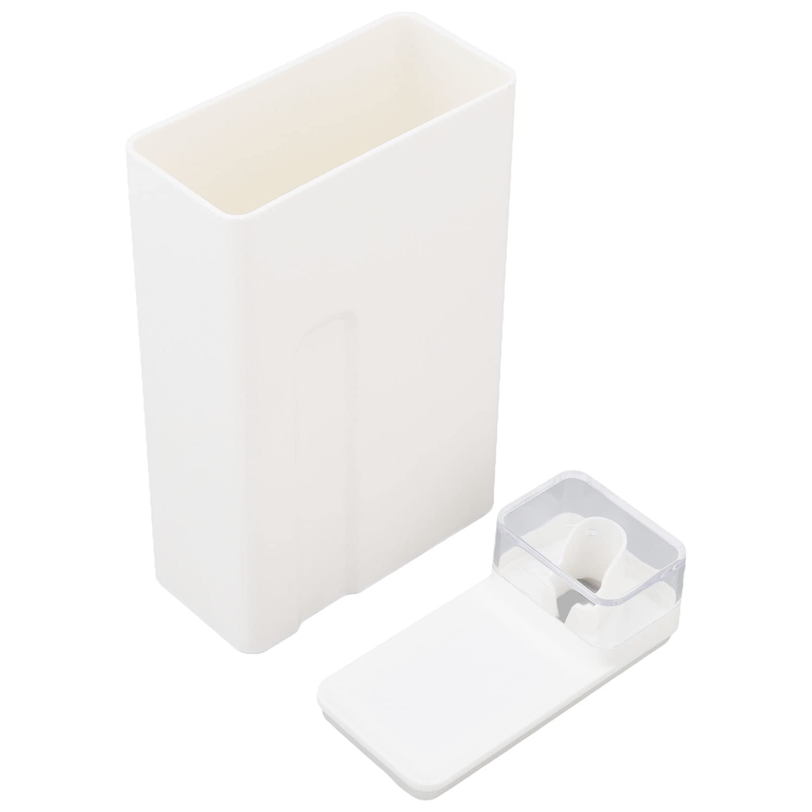 **1L Reusable Laundry Detergent Dispenser | Powder & Liquid Soap Container | Durable Plastic Storage Bottle (8.58x4.72x2.28inch) for Laundry Room, Kitchen & Travel**
