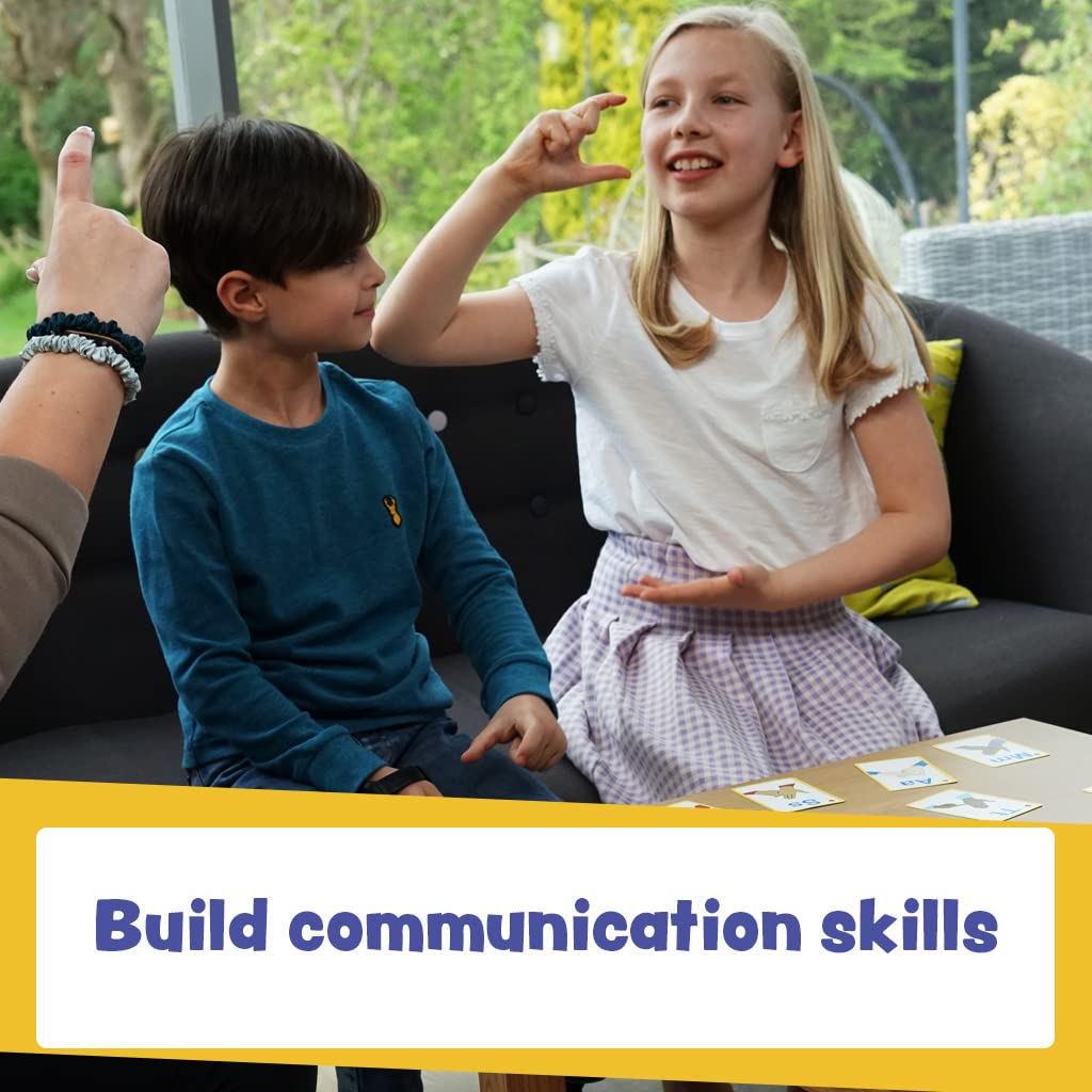 ASL Alphabet Flash Cards for Toddlers - 26 American Sign Language Learning Cards, First Alphabet Flashcards Set for Kids | Perfect for Early Childhood Education & Homeschooling