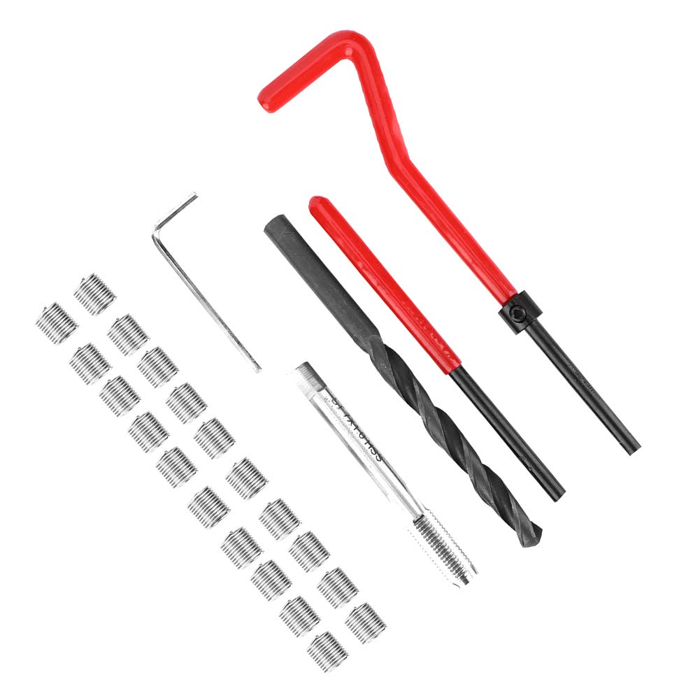 High Strength Thread Repair Kit - Anti-Rust Twisted Drill for Auto Parts, Microwave Communication & Air Separation Equipment | Fix Damaged Threads in Automotive, Industrial & DIY Projects