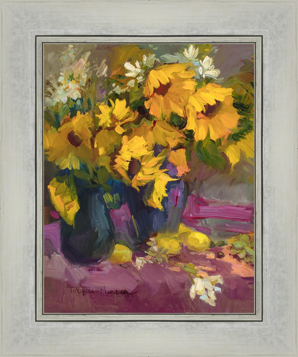 Inner Sunshine By Torgesen Murdock - Uplifting Home Decor for Living Room, Bedroom & Office - Perfect for Meditation Spaces and Gift Giving