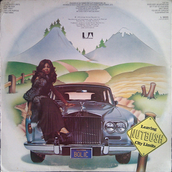 Ike & Tina Turner - Nutbush City Limits Vinyl LP Album (VG+ Condition) - Perfect for Vintage Music Collectors & 70s Soul Fans