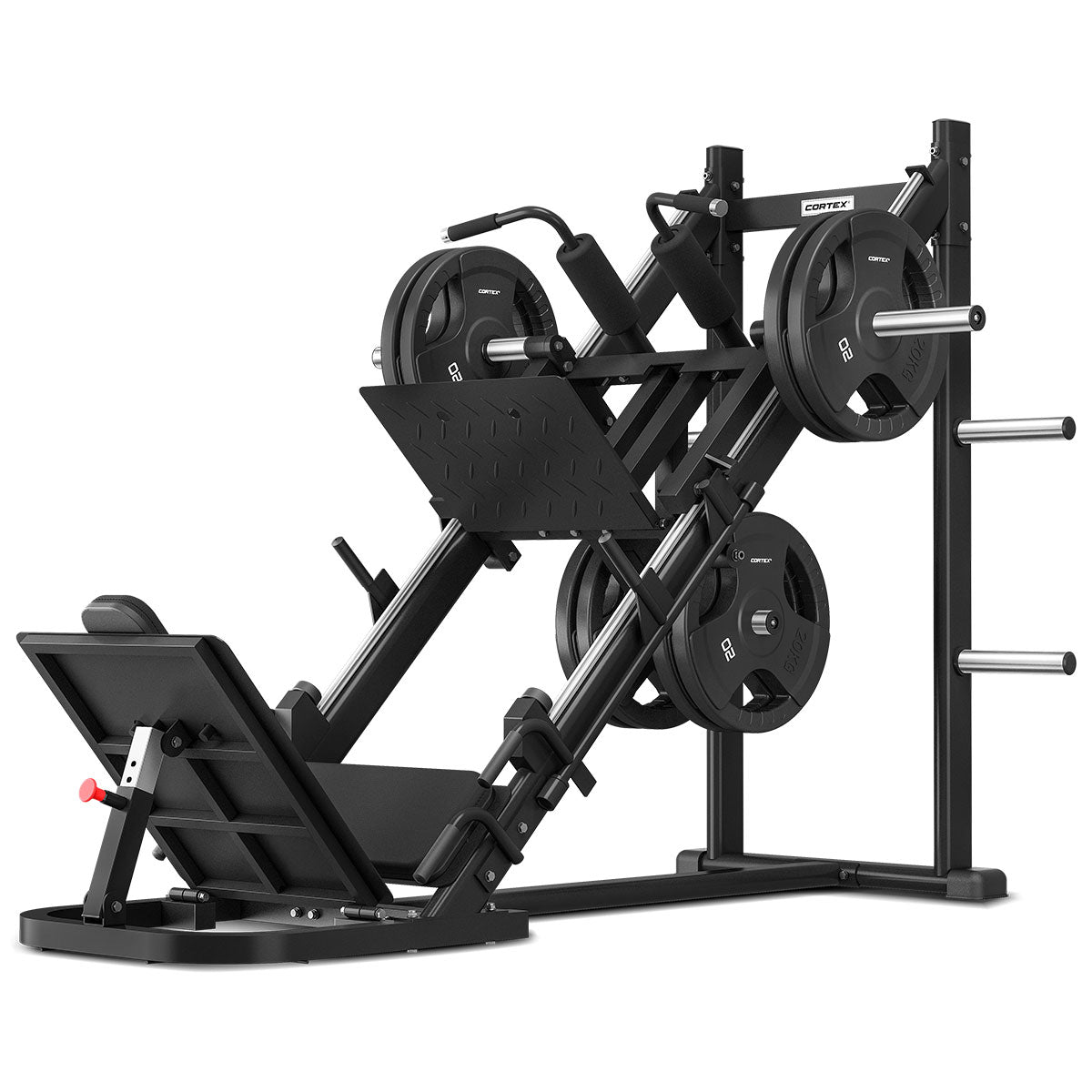CORTEX LP 10 Full-Sized 45 Degree Leg Press and Hack Squat Combo Machine for Home Gym & Strength Training - Build Lower Body Muscles for Squats, Leg Press & Weightlifting Workouts