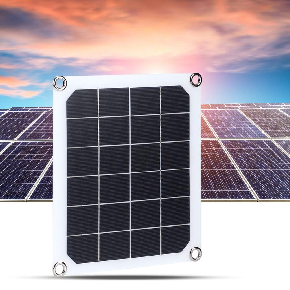Portable Solar Charger with USB Port - Lightweight Outdoor Solar Panel for Hiking, Camping & Cycling | Perfect for Backpacking, Emergency Power & Off-Grid Adventures