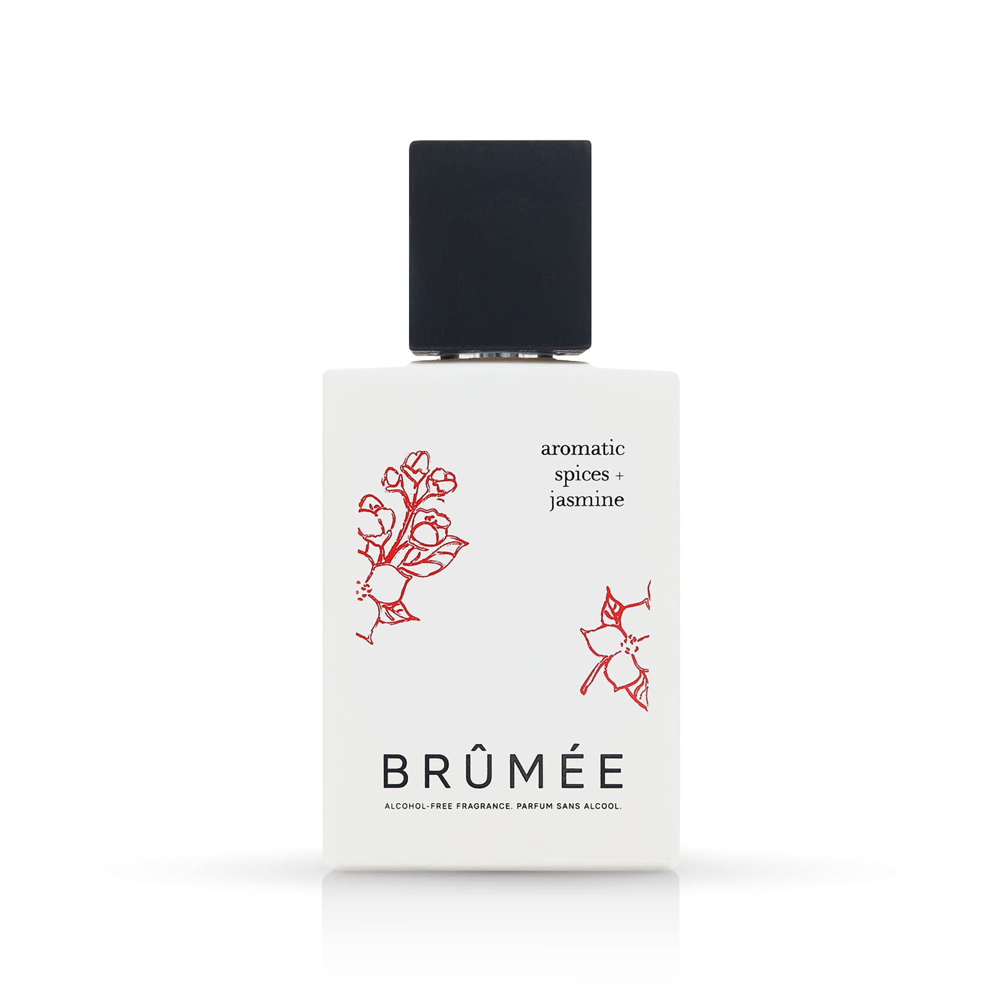 Brumee Alcohol-Free Natural Perfume for Women & Men - Vegan, Cruelty-Free, Water-Based Fragrance with Aromatic Spices & Jasmine | Long-Lasting Body & Hair Mist for Daily Wear, Office, Dates & Special Occasions