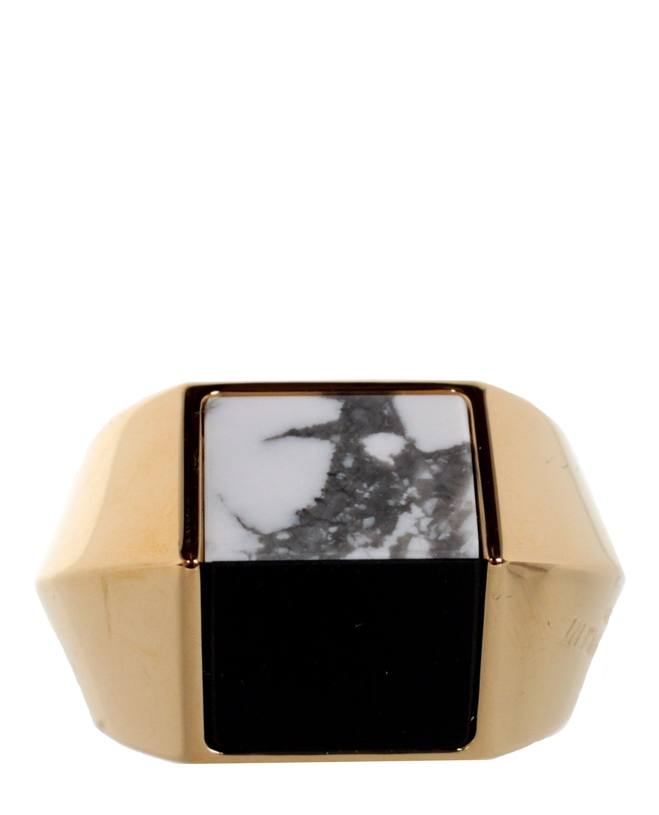 Opyum Duo Ring Set - Onyx & Howlite Stackable Rings for Women | Elegant Jewelry Gift for Her, Wedding, Anniversary, or Everyday Wear