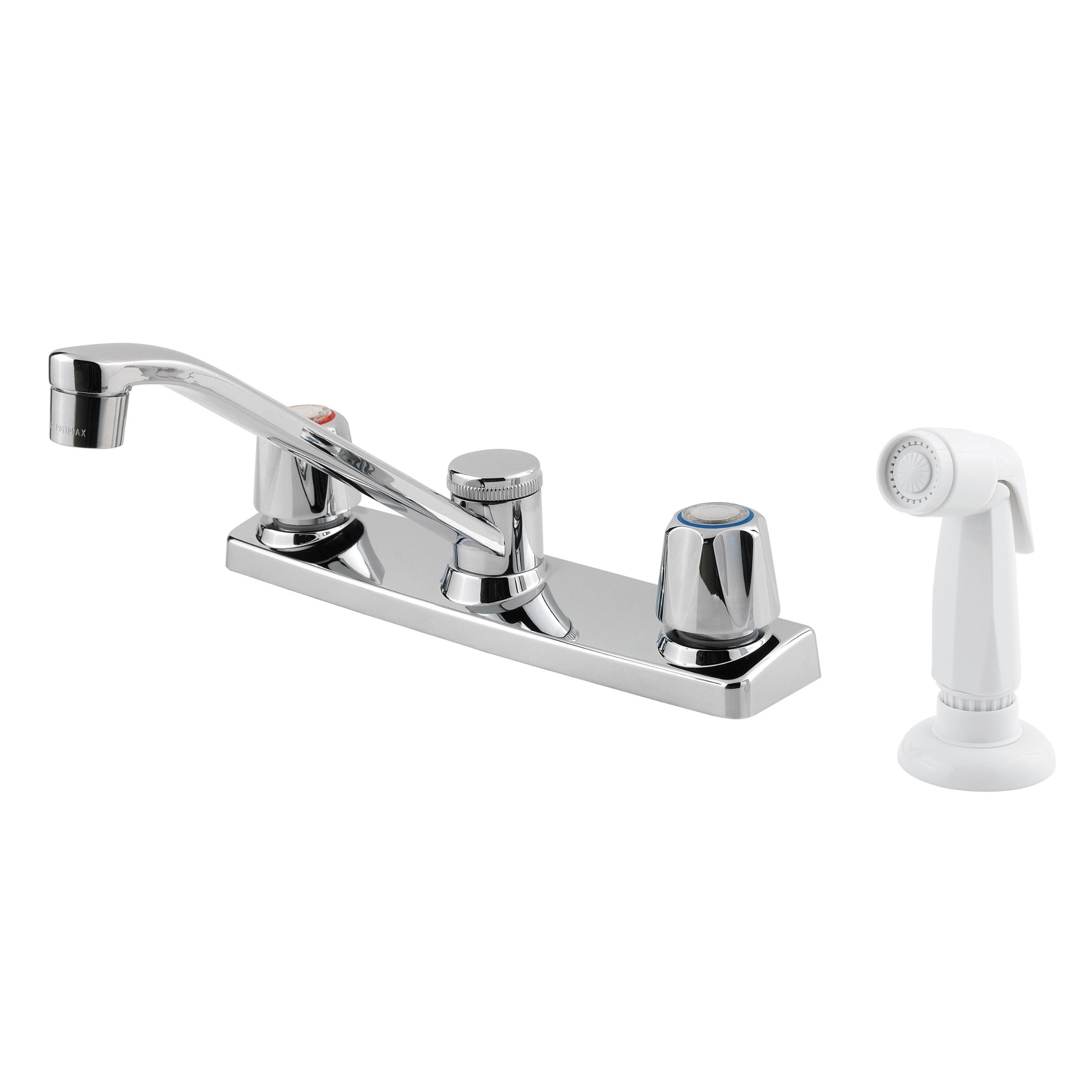 Pfister G1354000 Polished Chrome Single Handle Kitchen Faucet - Modern Pull-Down Sprayer for Easy Dishwashing & Food Prep