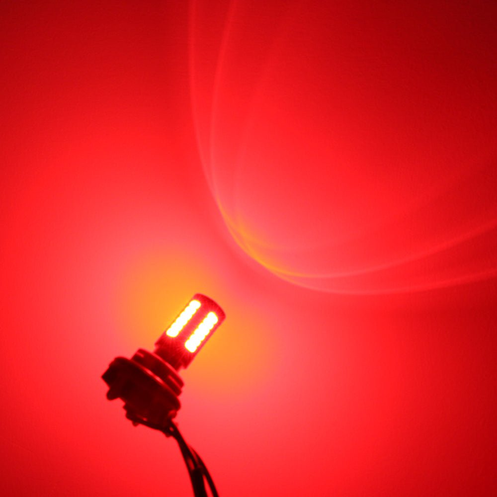 3497 1156 CANBus LED Red Turn Signal Lights 7506 1141 - No Hyper Flash, Error-Free Installation for Cars, Trucks, SUVs & Motorcycles - Perfect for Enhanced Visibility & Safety on the Road