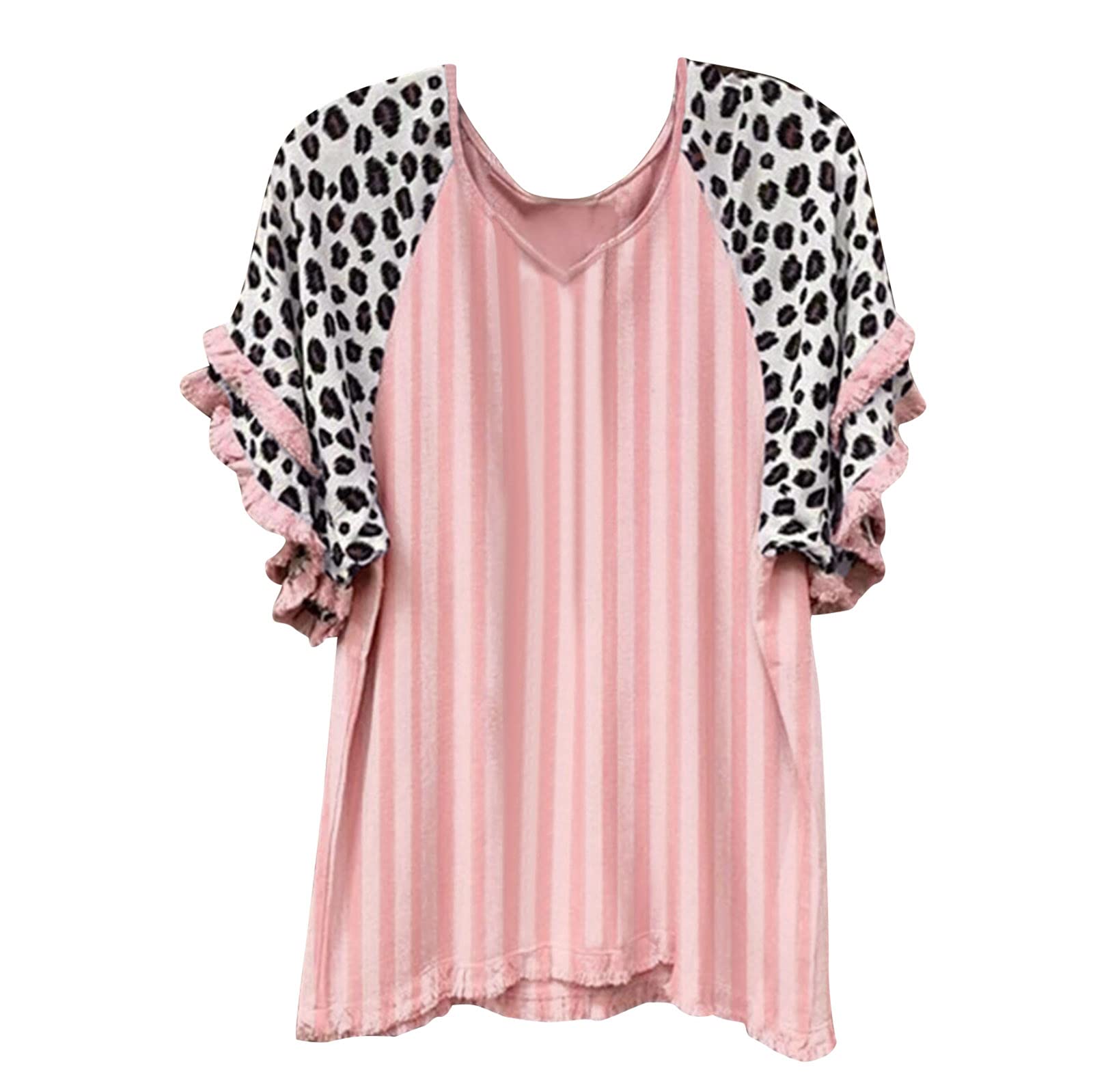 Floral Printed Women's T-Shirt - Crew Neck Casual Basic Tee | Summer Fashion Top for Women | Perfect for Daily Wear, Outings & Beach Vacations