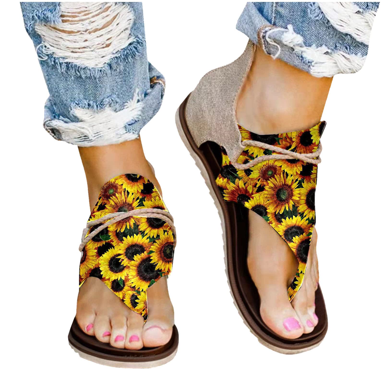 Women's Bohemian Tassel Sandals - Retro Roman Beach Shoes for Summer, Casual Comfort & Style - Perfect for Beach Vacations, Music Festivals & Boho-Chic Outfits