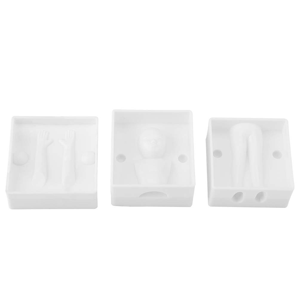 3D Silicone Chocolate Molds - Fondant Cake Molds for Baking, DIY Pastry Decorations, Family-Shaped Bakeware Set | Perfect for Birthday Cakes, Wedding Desserts & Holiday Treats