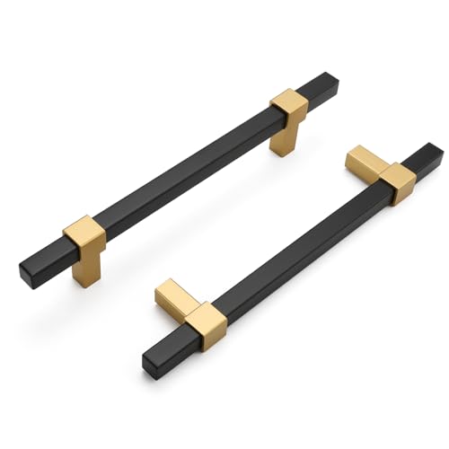 Black & Matte Gold