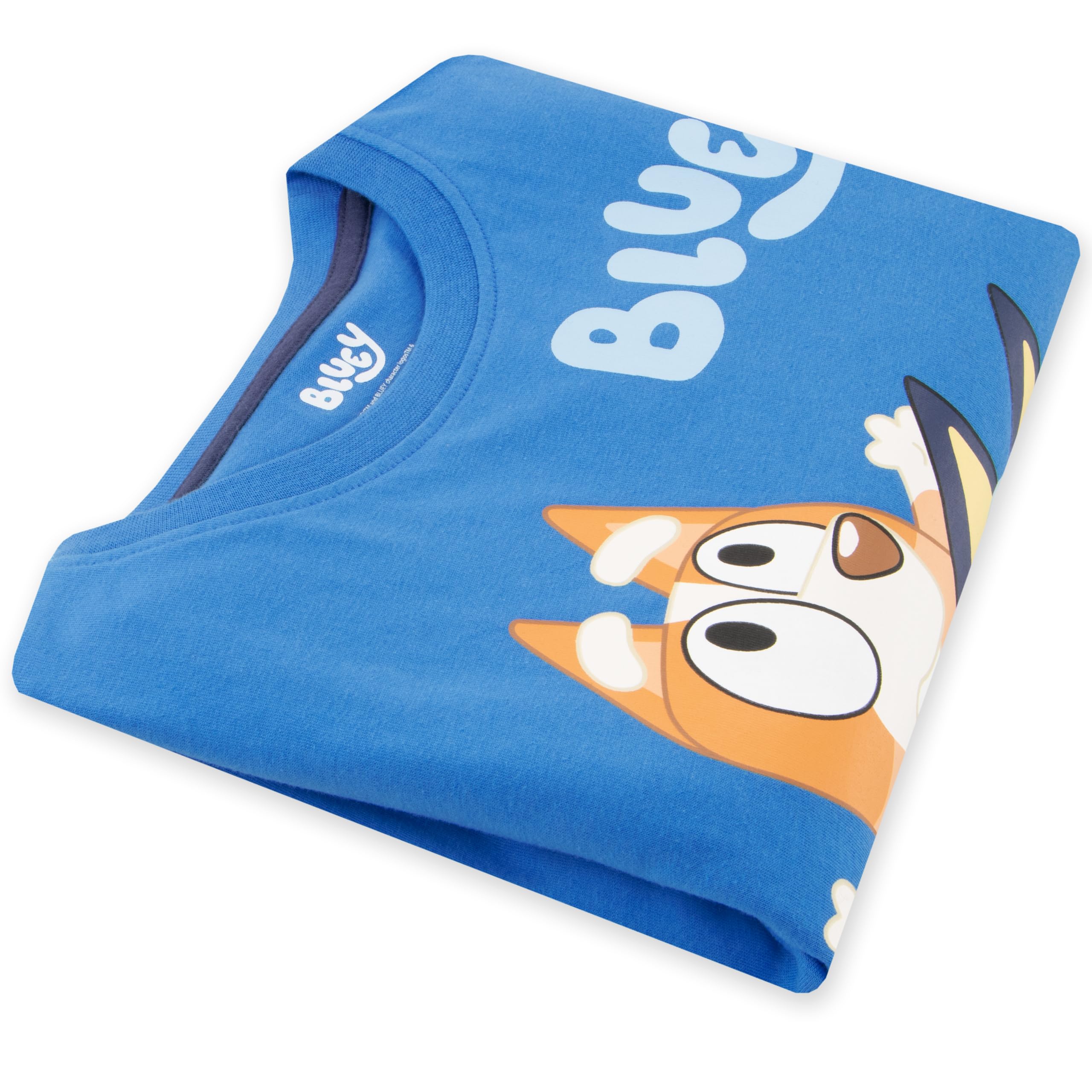 Bluey & Bingo Boys Short Sleeve T-Shirt - Summer Graphic Tee for Toddlers & Kids (Sizes 18M-5T) - Perfect for Playdates, Birthday Parties & Family Outings