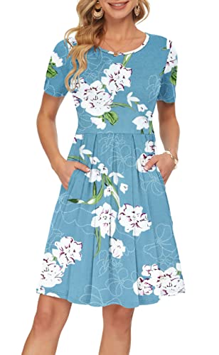 02-floral Light Blue