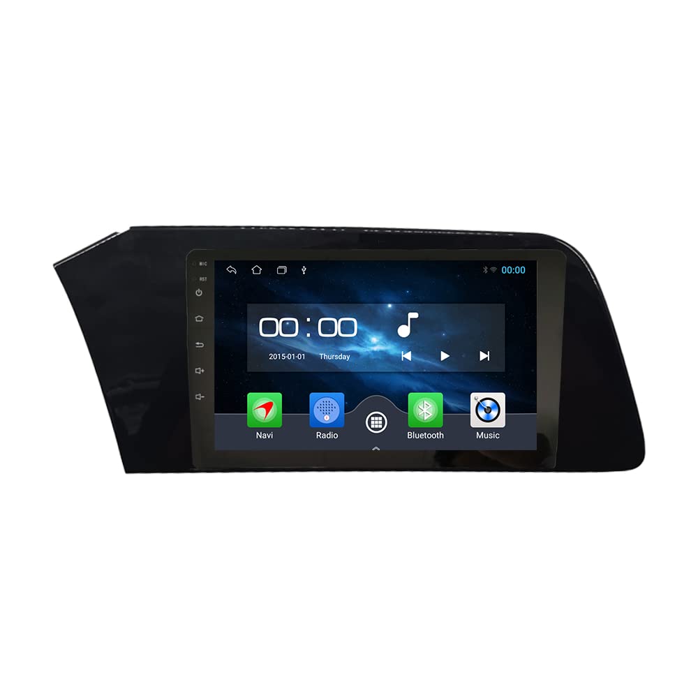 Android 10 Car Stereo with GPS Navigation - 2.5D Touch Screen Multimedia Player for 2021 HYUNDAI Elantra | Bluetooth, FM Radio, Hands-Free Calling | Perfect for Road Trips & Daily Commuting