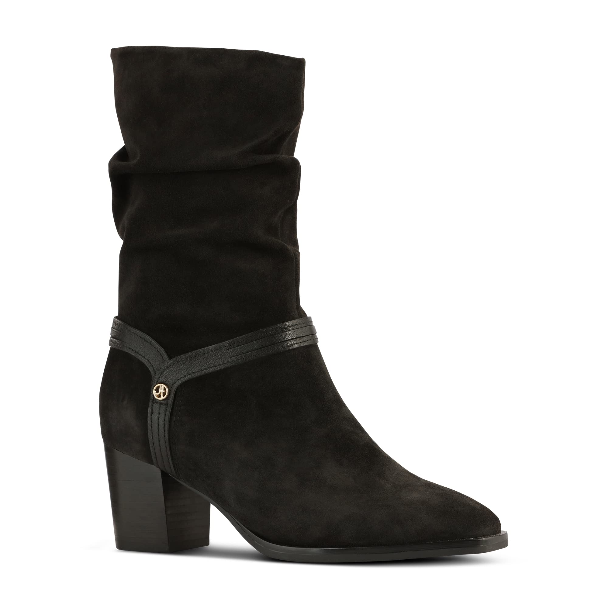 JATAREA Women's Fashion Leather Ankle Booties & Boots - Stylish Comfort for Fall, Winter & Everyday Wear - Perfect for Office, Casual Outfits & Night Out