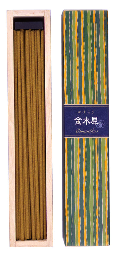 Nippon Kodo Kayuragi Osmanthus Incense Sticks - Relaxing Aromatic Japanese Incense for Meditation, Yoga & Home Fragrance