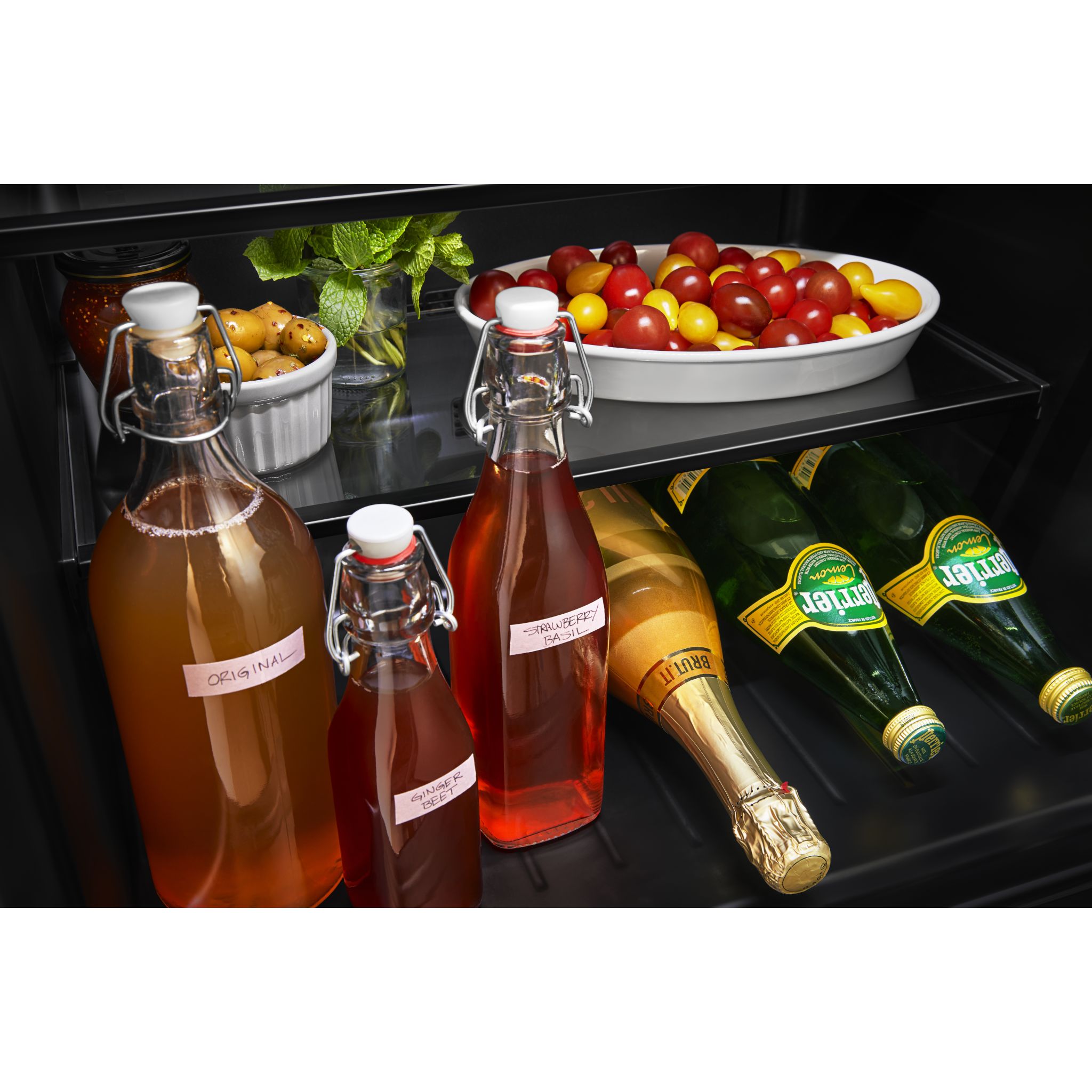 KitchenAid KURR114KPA 24-Inch Undercounter Refrigerator - Stainless Steel, Energy Star Certified, Perfect for Bars, Basements, or Small Kitchen Spaces