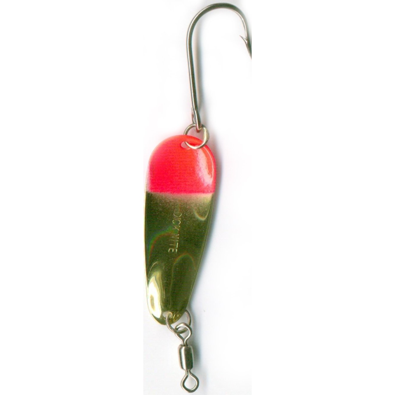 UV 1019 Spoon - Brass Red Head #0 Fly Fishing Lure for Trout and Bass | Perfect for Freshwater and Saltwater Fishing