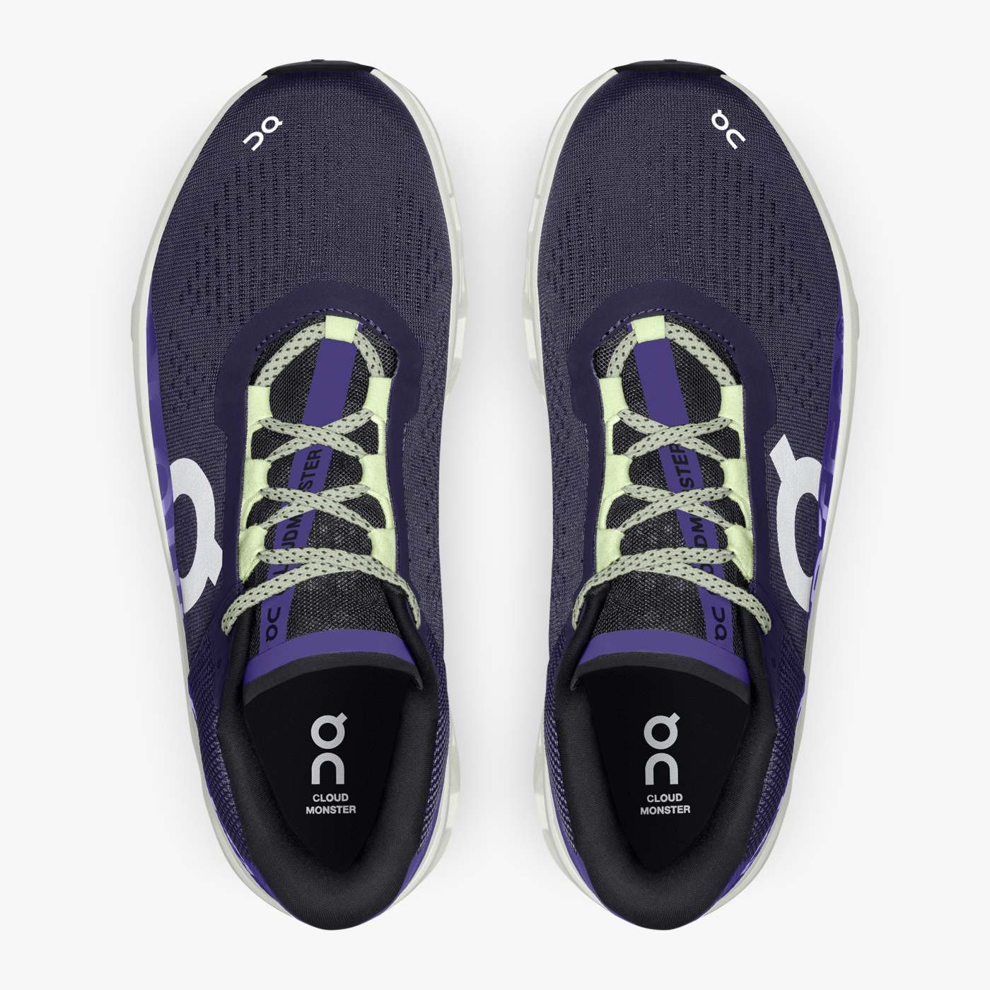 On Running Men's Cloudmonster Running Shoes - Lightweight & Cushioned for Marathon Training (Acai/Aloe Color) - Perfect for Road Running, Jogging & Gym Workouts