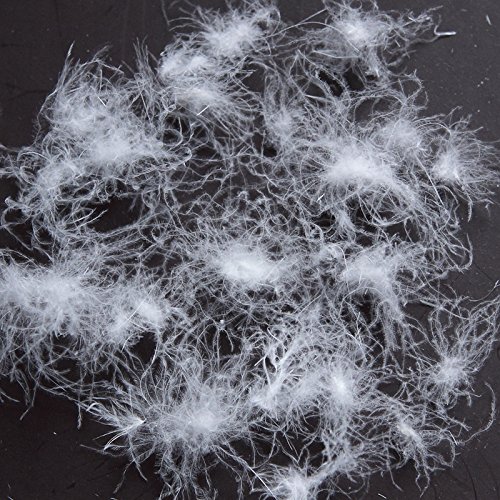 Premium 550 Fill Power White Duck Down - 60% Down & 40% Feather Blend - 1lb Bulk Filling for DIY Pillows, Comforters & Winter Jackets - Hypoallergenic & High Loft Insulation