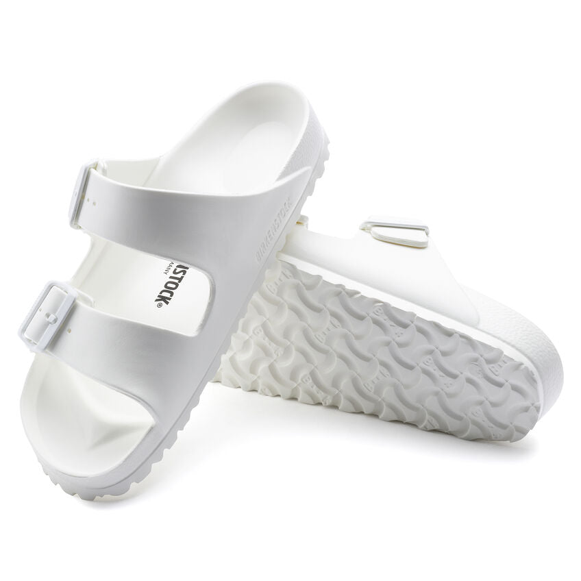 Arizona Women's Comfortable EVA Sandals - Lightweight & Cushioned White Beach Sandals for Summer, Pool, and Vacation Wear
