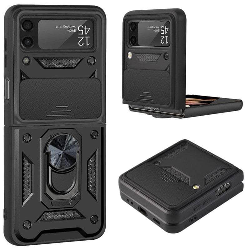 Samsung Galaxy Z Flip 4 Shockproof Armor Case - Heavy Duty Protective Cover with Military-Grade Drop Protection | Perfect for Outdoor Adventures, Travel & Daily Use