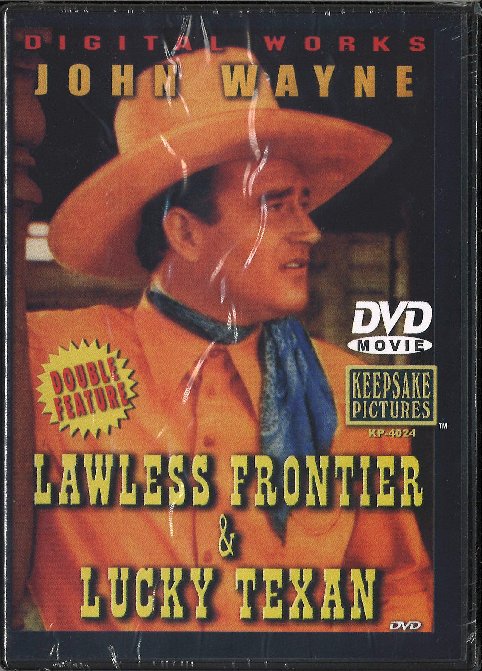 Double Feature DVD: Lawless Frontier & Lucky Texan - Classic Western Movies for Movie Nights & Cowboy-Themed Parties