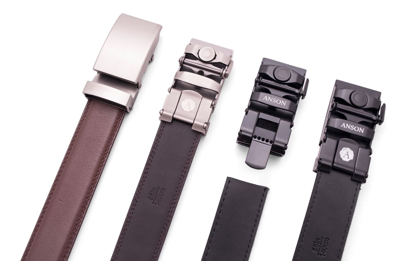 Men's Casual Leather Belt with Adjustable Buckle - Stylish & Comfortable for Everyday Wear, Office, and Jeans
