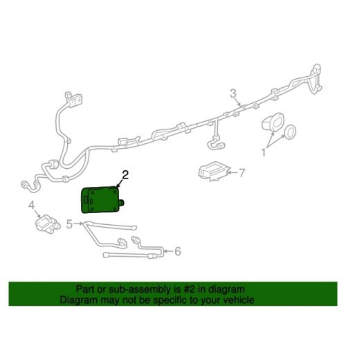 GM Blind Spot Detection System Module - 84186472 | Enhanced Vehicle Safety for Trucks & SUVs