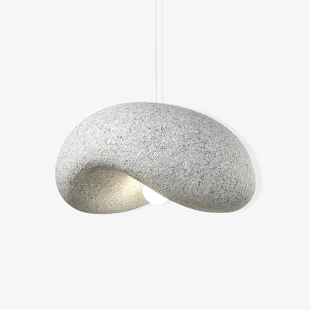 Stylish Dunia Speckled Pendant Lamp - Modern Handmade Ceramic Hanging Light Fixture for Dining Room, Kitchen Island & Bedroom Decor