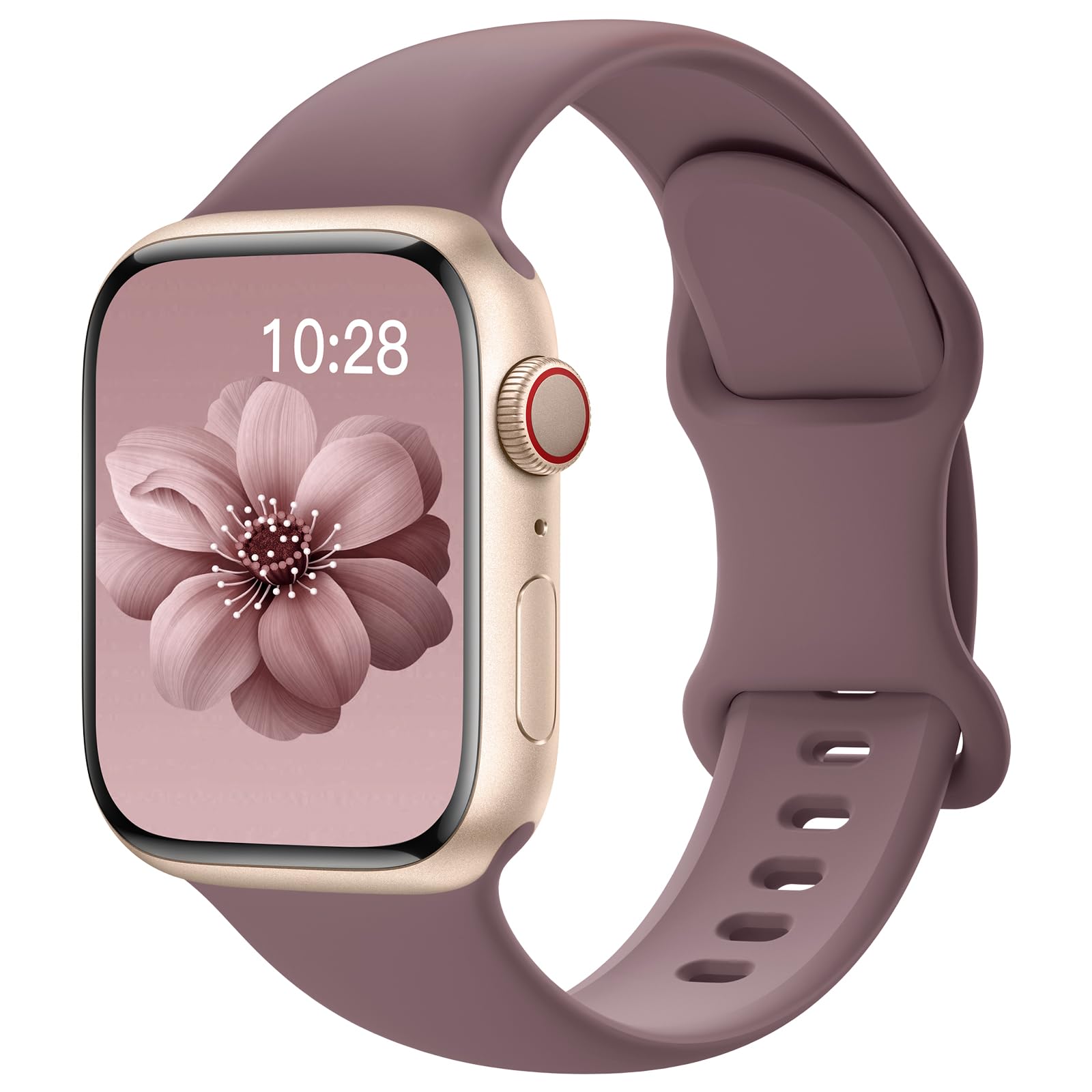 Yoohoo Sport Straps - Soft Silicone Replacement Watch Bands Compatible with Apple Watch Series 10/9/8/7/6/5/4/3/2/1/SE (38mm 40mm 41mm 42mm) - Comfortable & Durable for Men & Women - Perfect for Running, Gym & Everyday Wear