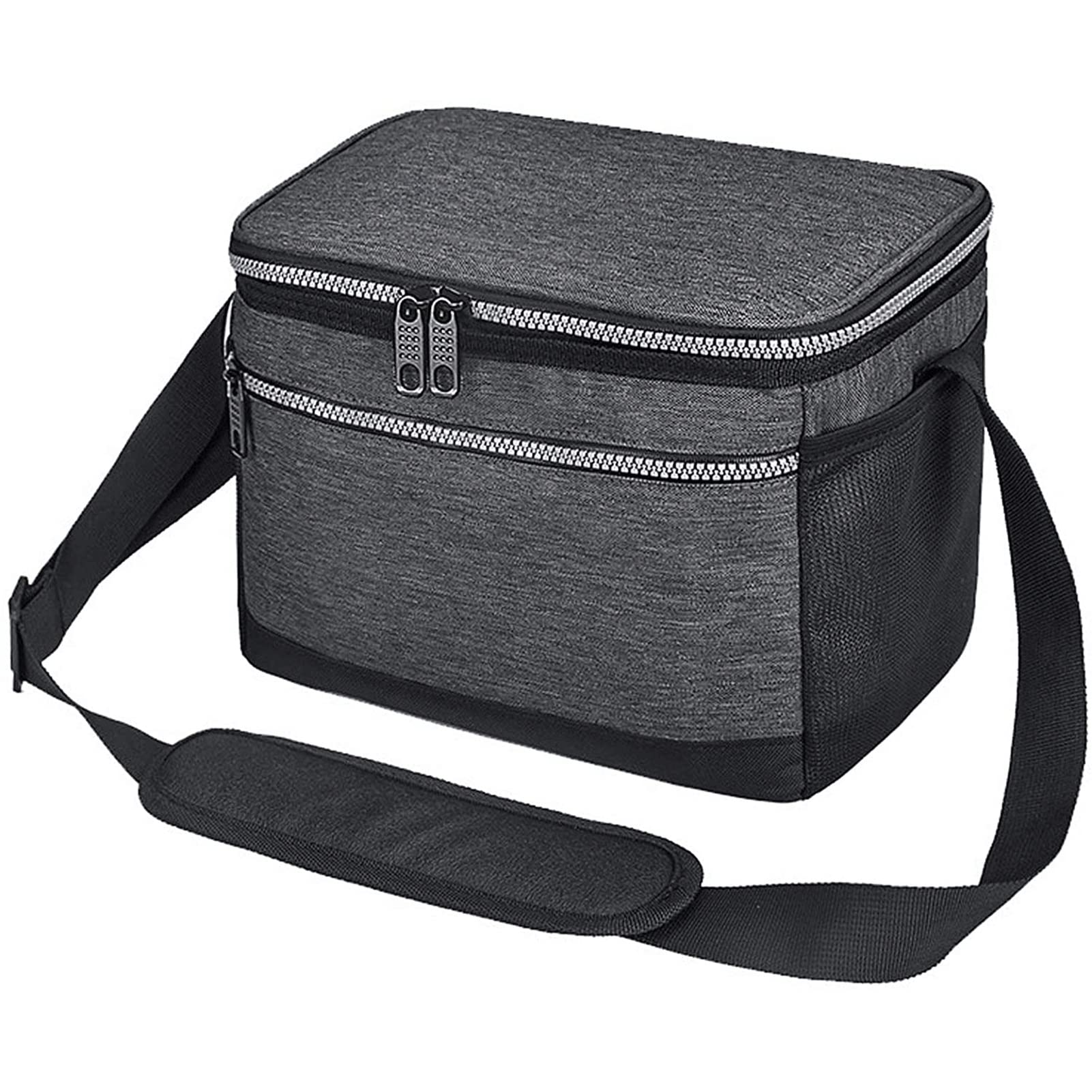 Portable Insulated Lunch Cooler Bag - Foldable Thermal Picnic Bag with Ice Pack Compartment for Food & Drinks | Perfect for Office, School, Camping & Food Delivery (Men & Women)