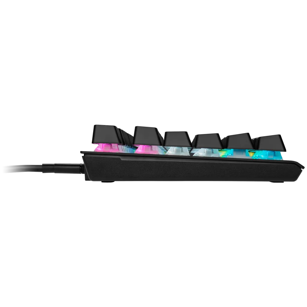 Corsair K60 PRO TKL Mechanical Gaming Keyboard - RGB Backlit, Cherry MX Red Switches, Compact Tenkeyless Design for PC Gamers - Perfect for Esports, Streaming & Office Work