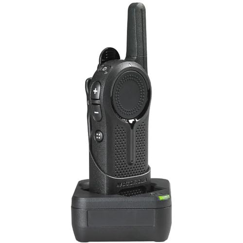 Motorola DLR1020 Two-Way Digital Business Radio (2-Pack) - Long Range Walkie Talkies for Retail, Construction & Warehouse Communication