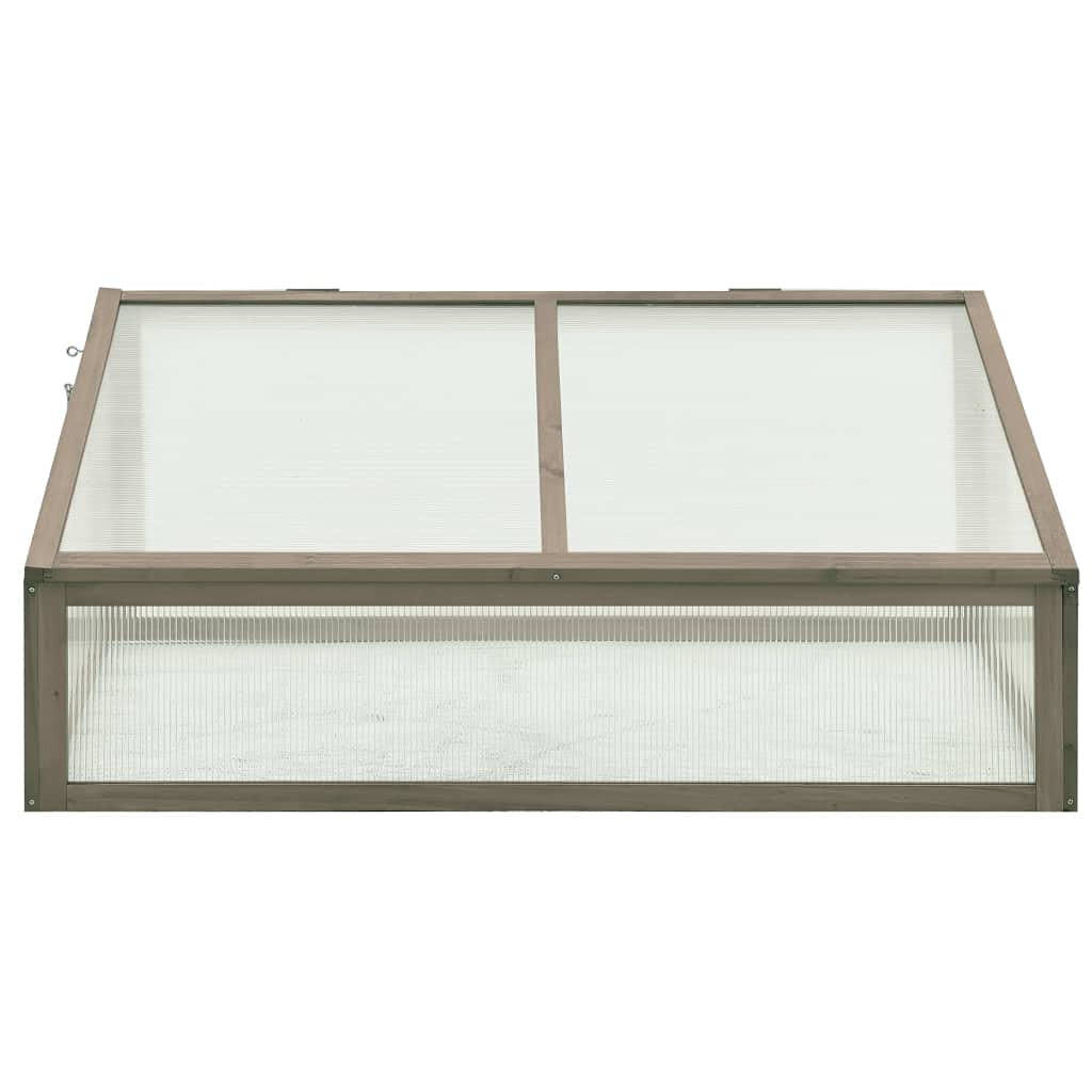CHARMMA Greenhouse 39.4x25.6x15.7 Inches Fir Wooden Plant House - Perfect for Indoor Herb Garden, Seed Starting & Plant Protection