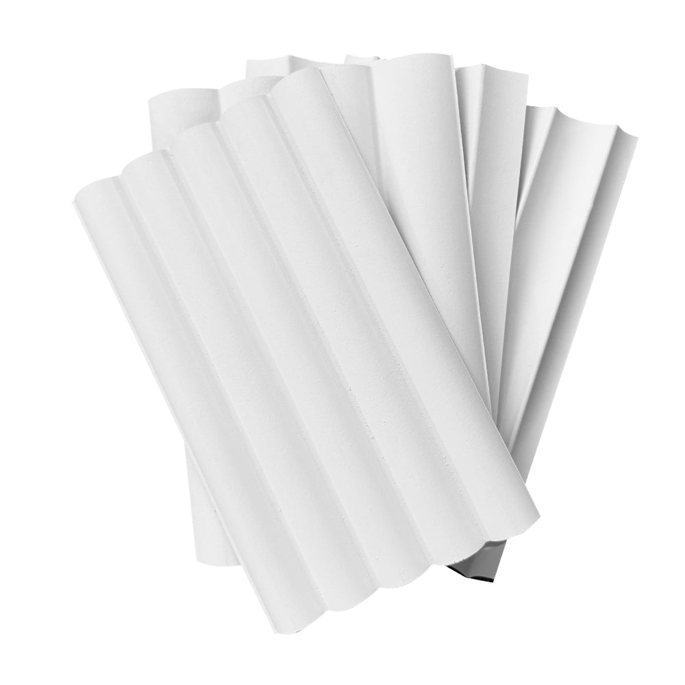 WOODFLEX Flexible Primed Wood Samples - Set of 4 for DIY Projects, Home Renovation & Interior Design