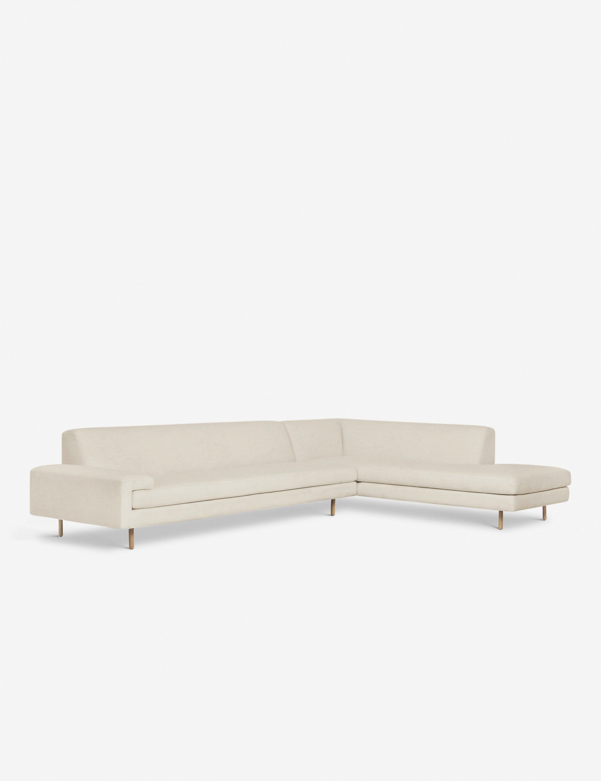 Estee Sectional Sofa - Modern L-Shaped Couch with Reversible Chaise, Soft Fabric Upholstery for Living Room, Family Room & Home Theater | Comfortable & Stylish Seating Solution