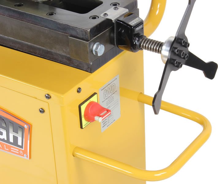 Baileigh RDB-250 Hydraulic Tube Bender - Heavy Duty Pipe Bending Machine for Metal Fabrication | Perfect for Automotive, HVAC & Industrial Pipe Bending Projects