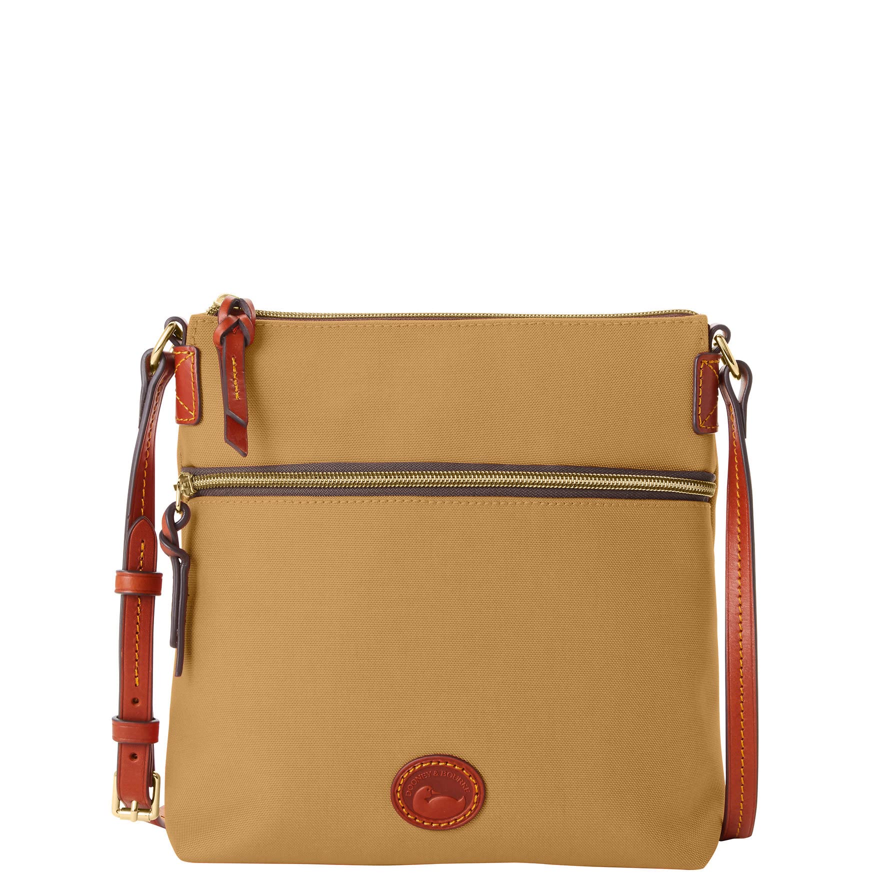Dooney & Bourke Women's Nylon Crossbody Bag with Zipper Pockets - Stylish & Functional Purse for Everyday Use, Work, Travel & Shopping