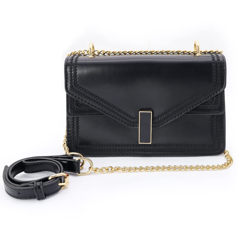 Stylish Women's Crossbody Bags - Genuine Leather Lightweight Shoulder Purse for Everyday Use, Travel & Shopping