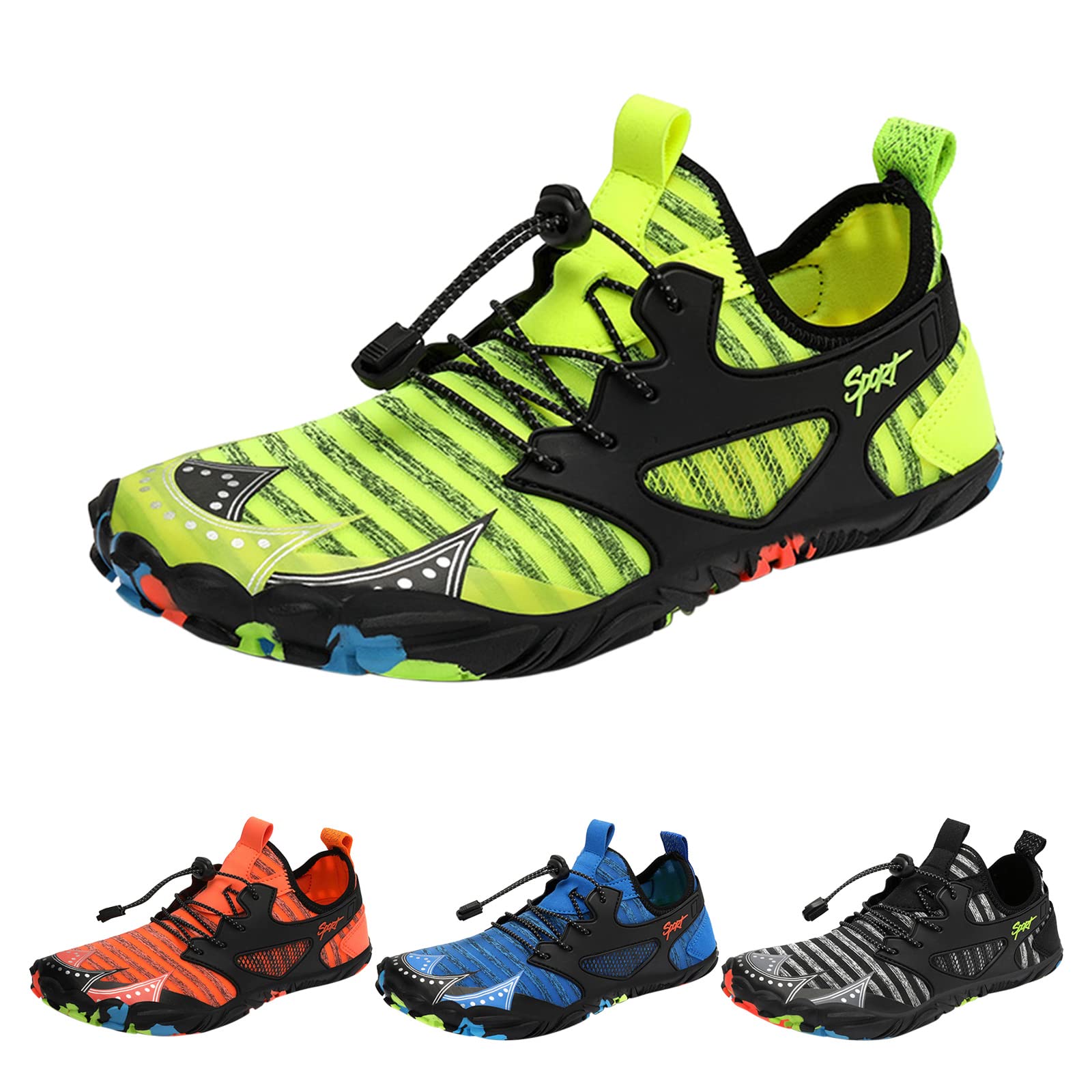**Men's Quick-Drying Water Shoes - Lightweight Sports Trainers for Swimming, Diving, Hiking & Outdoor Activities | Summer Fashion Sneakers**